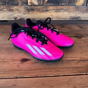Adidas Youth Size 11 Soccer CleatsX Speedportal.4 FxG Pink.